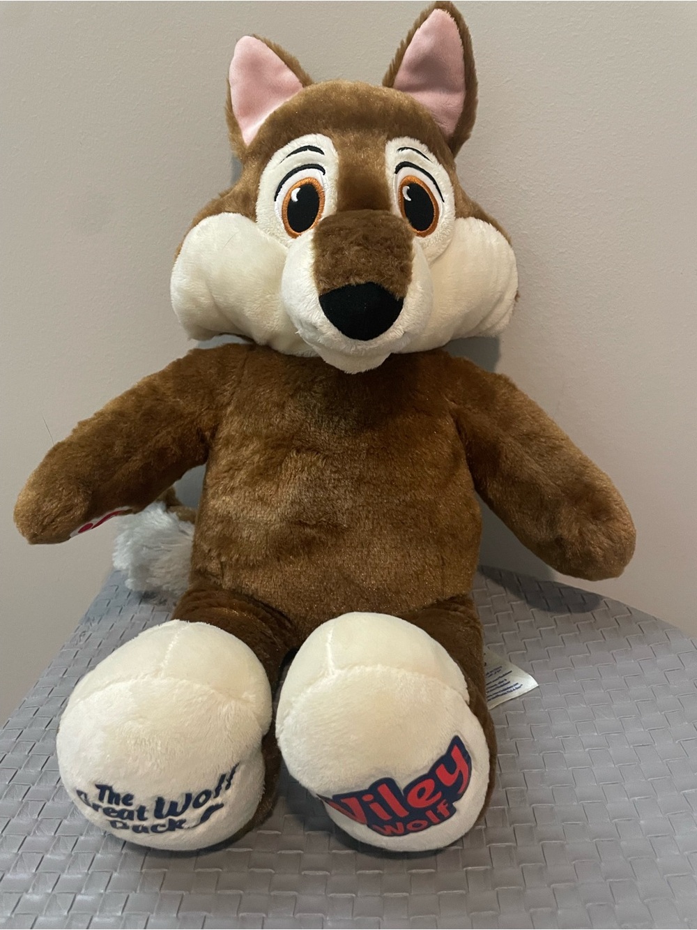 Build a Bear Wiley Wolf plush